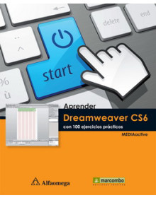Aprender dreamweaver cs6 - con 100 ejercicios prácticos