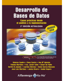 Desarrollo de bases de datos. casos prácticos desde el análisis a la implementación 2ª edición actualizada.