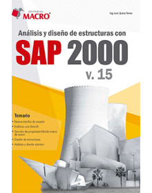 ANÁLISIS Y DISEÑO DE ESTRUCTURAS CON SAP 2000 V. 15