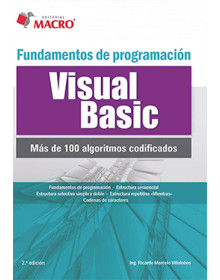 FUNDAMENTOS DE PROGRAMACION VISUAL BASIC - Más de 100 algoritmos codificados